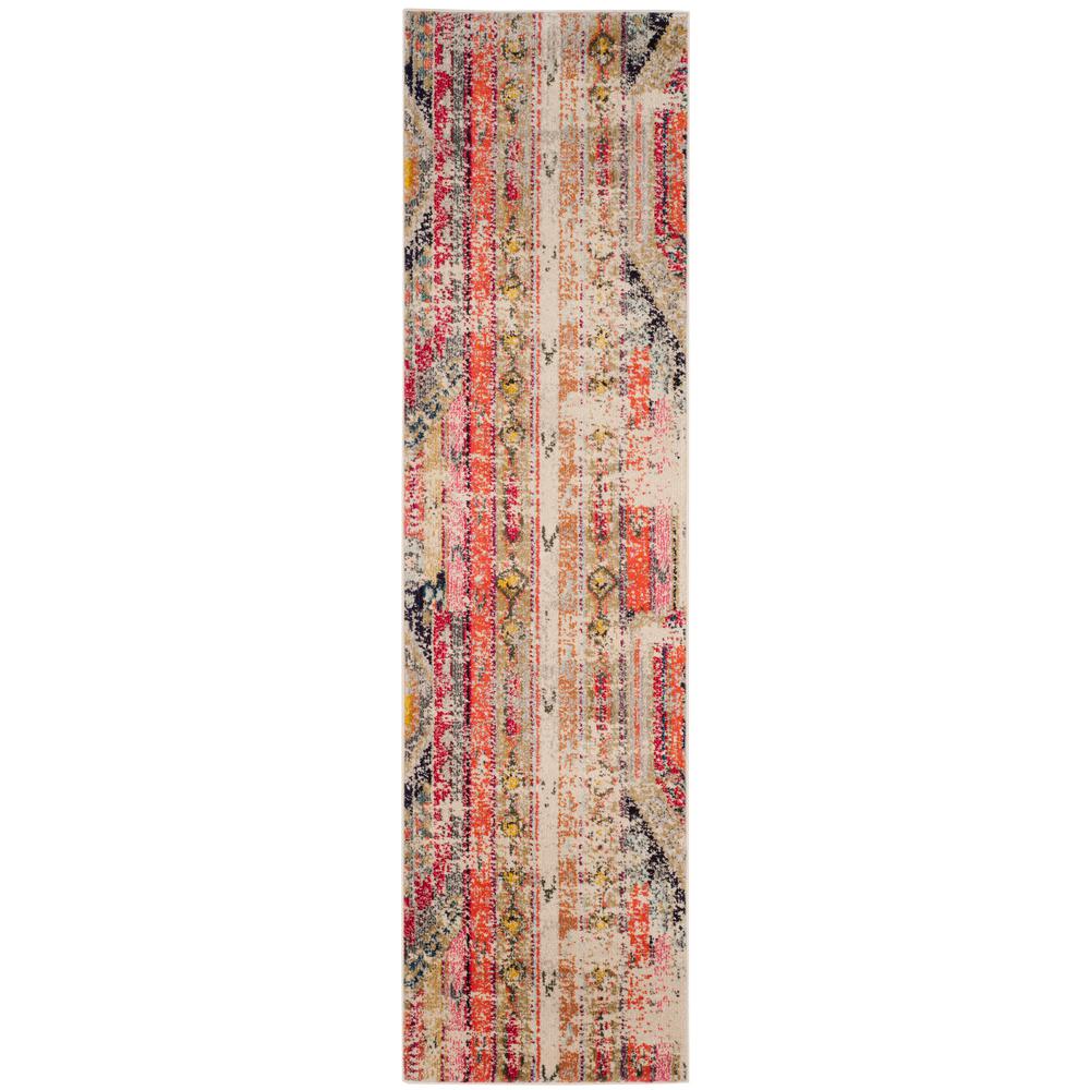 Safavieh Monaco Light Gray Multi 2 Ft X 14 Runner Rug Mnc222g Safavieh Monaco Light Gray Multi 2 Ft X 14 Runner Rug Mnc222g 214 The Home Depot