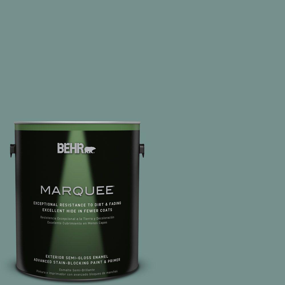 BEHR MARQUEE 1-gal. #PPU12-3 Dragonfly Semi-Gloss Enamel Exterior Paint-545301 - The Home Depot