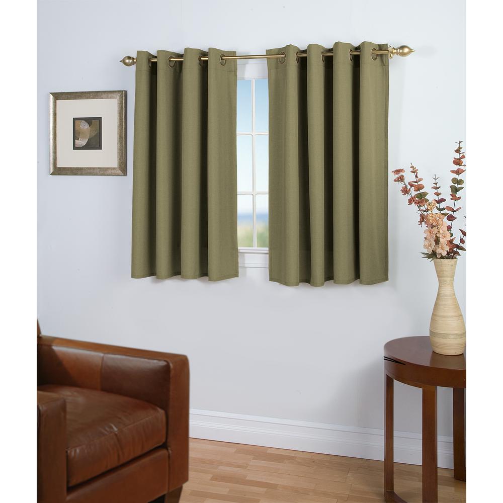 Ricardo Trading Glasgow 56 In W X 45 In L Woven Grommet Top