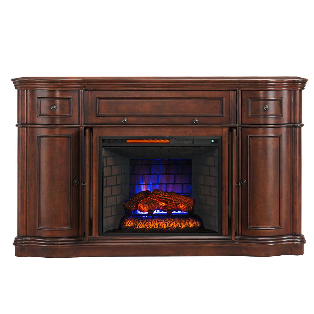 Electric Fireplaces Fireplaces The Home Depot