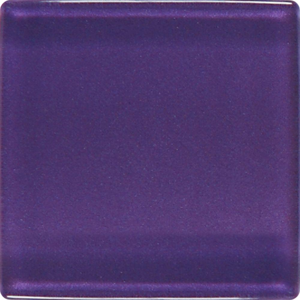 Daltile Ilrations Mystical Grape 12 In X 3 Mm Gl Ilrations Mystical Grape 12 In X 3 Mm Gl Mesh Mounted Mosaic Wall Tile