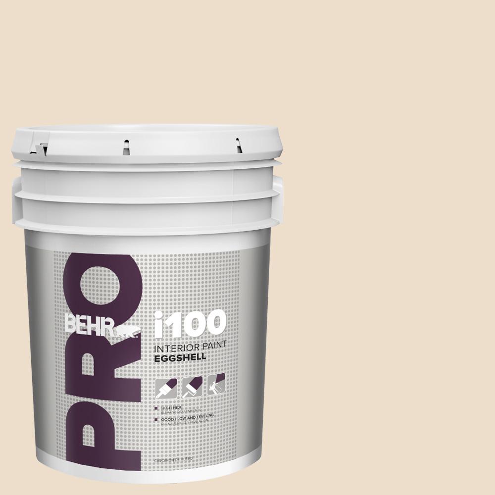 BEHR PRO 5 gal. #23 Antique White Eggshell Interior Paint-PR13005 - The