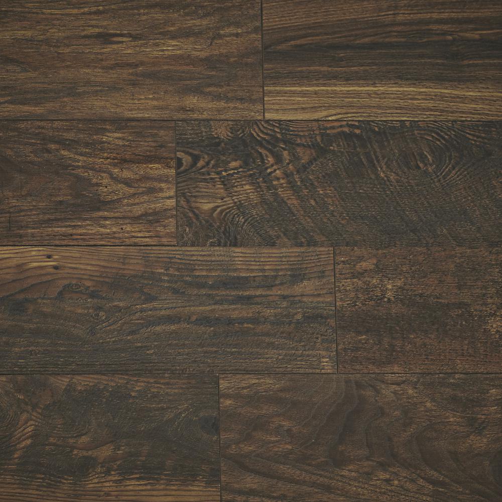 Home Decorators Collection Take Sample Copper Wood Fusion Laminate Flooring 5 In X 7