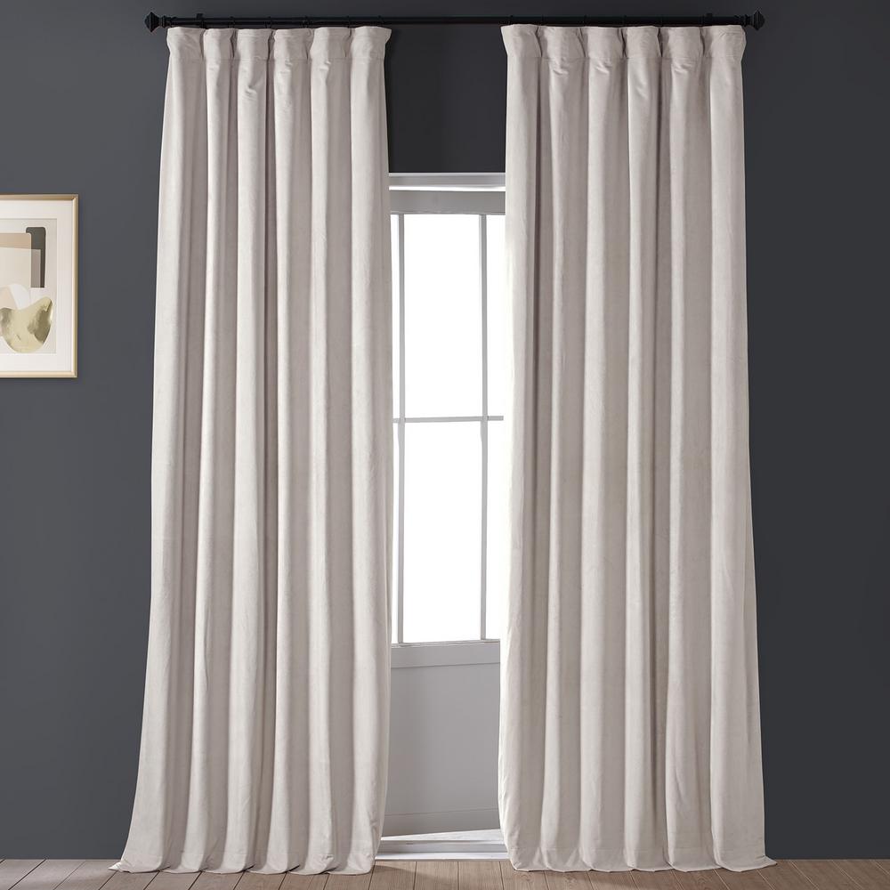 Rod Pocket Curtains Window Treatments The Home Depot - How To Open And Close Rod Pocket Curtains