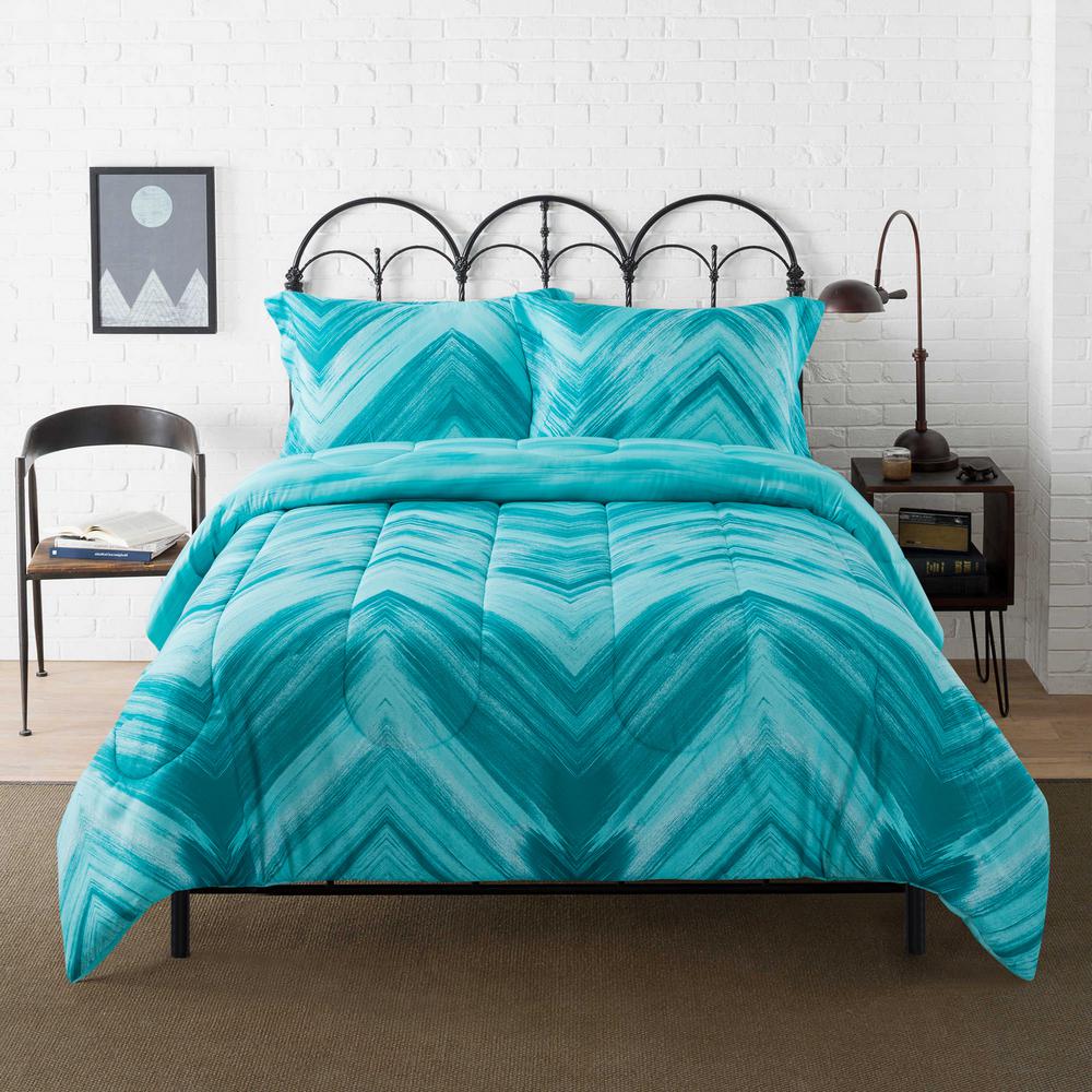 teal kids bedding