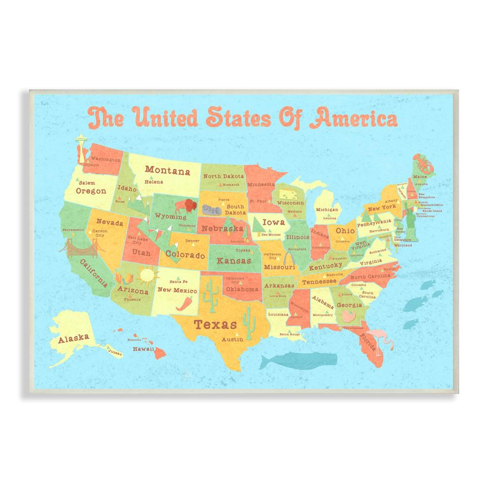 21+ United States Of America Map For Kids Pictures