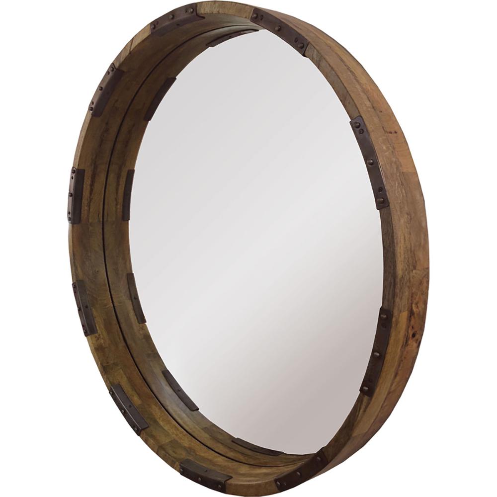 Renwil Industria 30 in. H x 30 in. W Round Mirror-MT1462 - The Home Depot