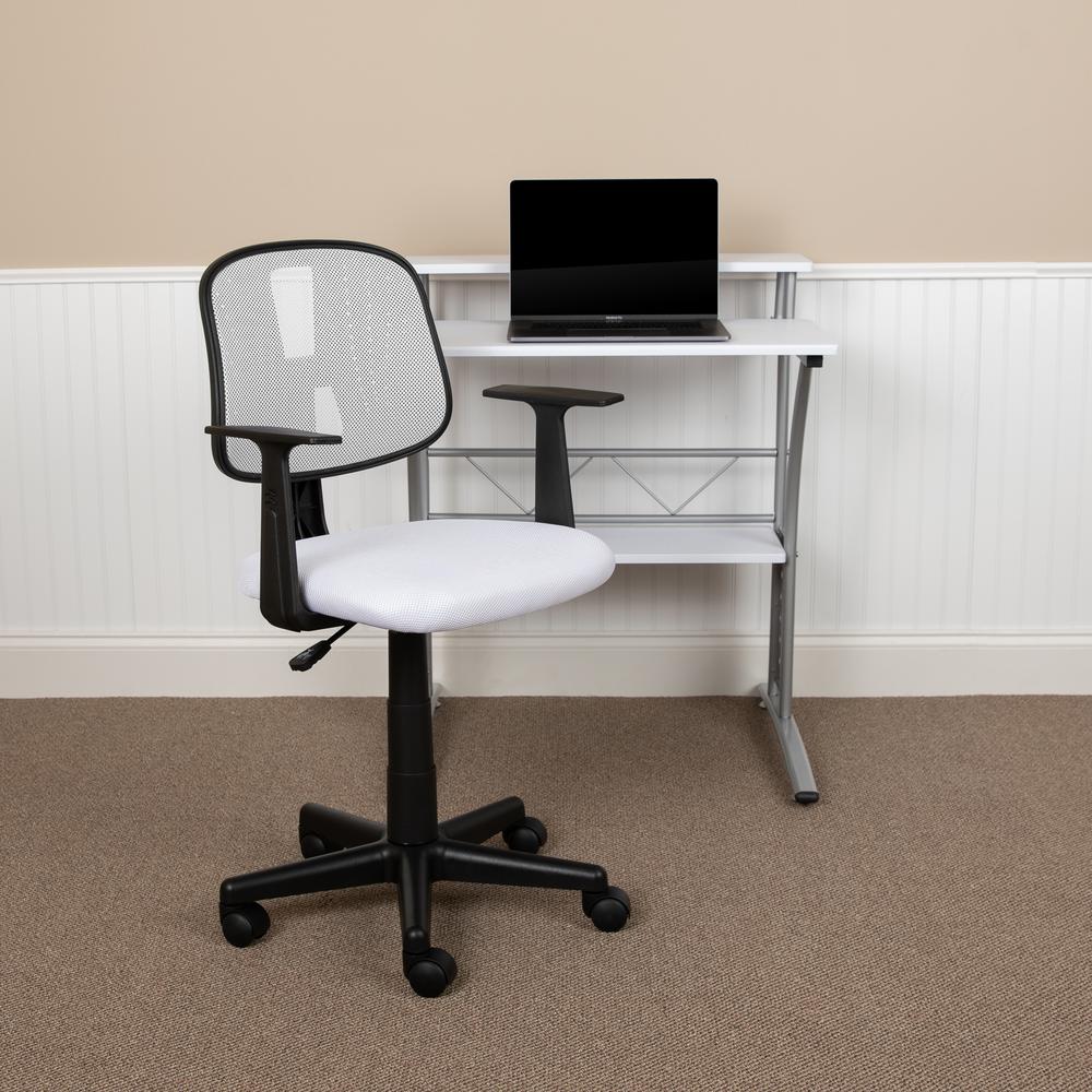 Carnegy Avenue White Office Desk Chair Cga Lf 447983 Wh Hd The Office Desk Chair Cga Lf 447983 Wh
