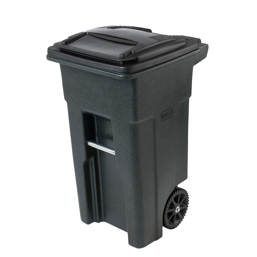 garbage bin with wheels