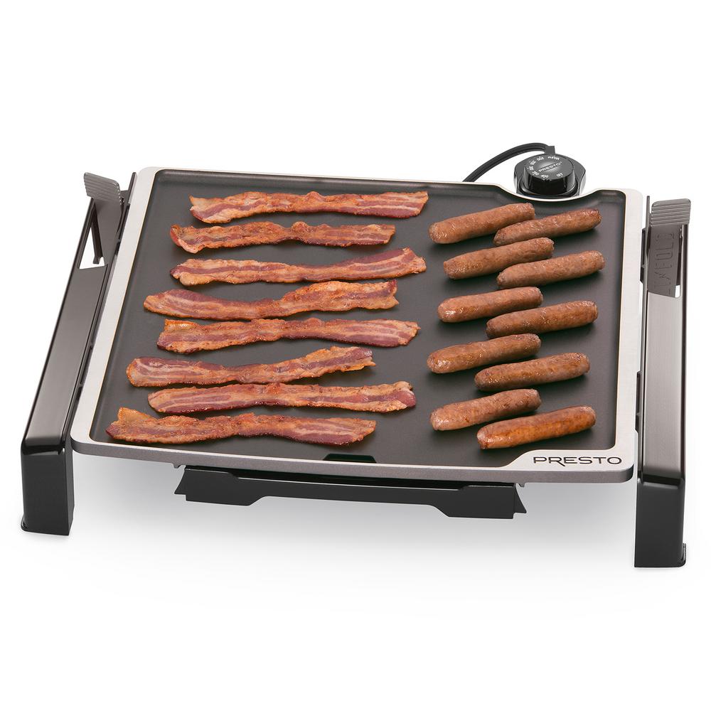 Presto Fold and Tilt Electric Griddle 07071 - The Home Depot