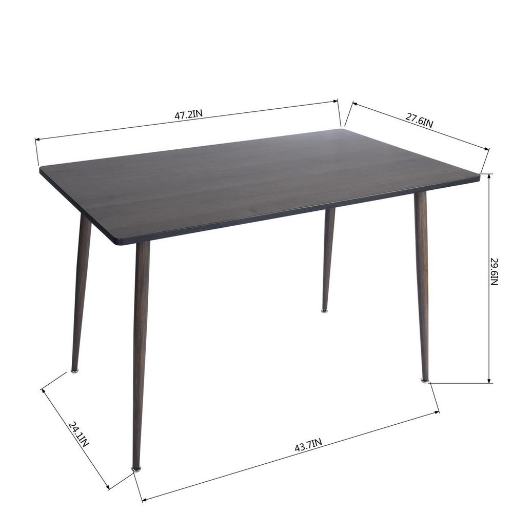 Furniturer Whalen Walnut Dining Table Ymsx The Home Depot - Whalen Furniture Extending Dining Room Table 8 Chairs Furniturer Whalen Walnut Dining Table Ymsx The Home Depot - Whalen Furniture Extending Dining Room Table 8 Chairs