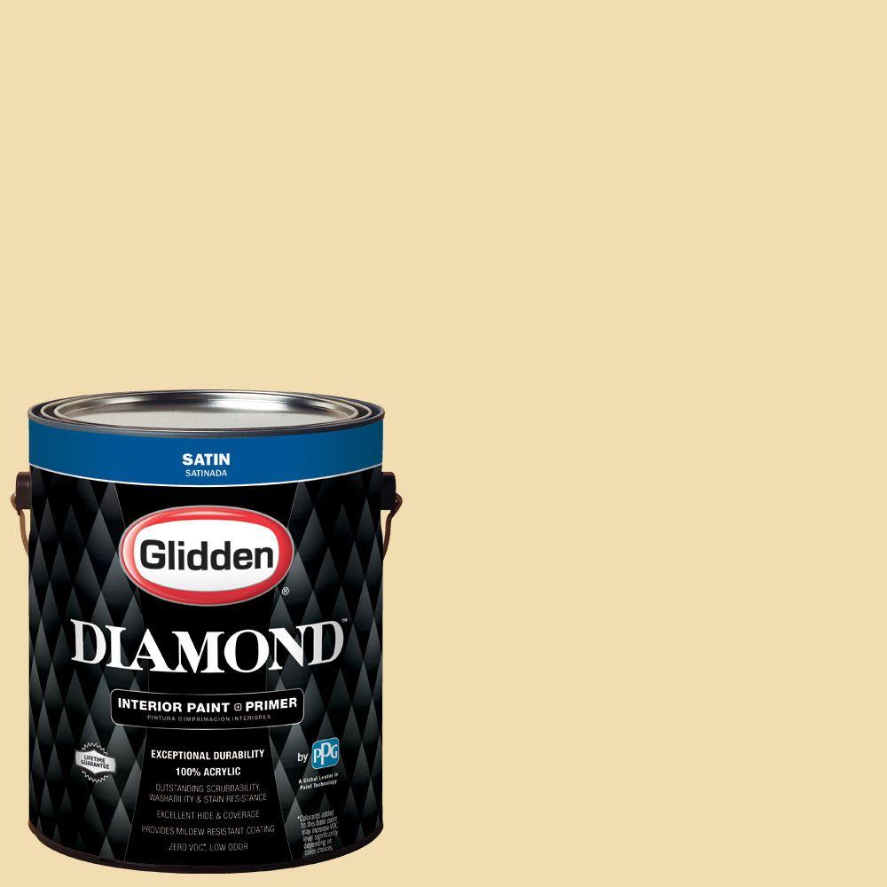 Glidden Diamond 1 gal. HDGY36U Spring Magnolia Cream Satin Interior