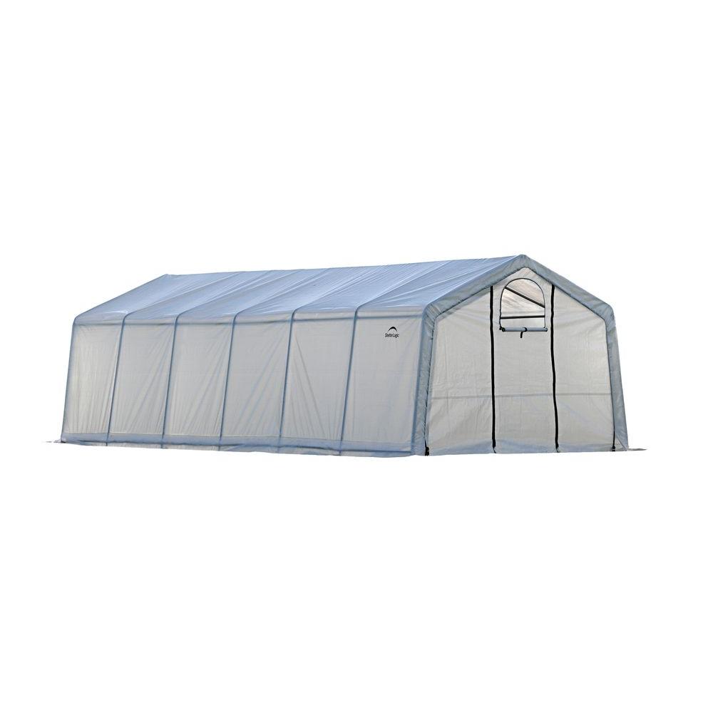 Weatherguard 8 ft. x 12 ft. x 20 ft. Round Top Commercial GreenhouseIS