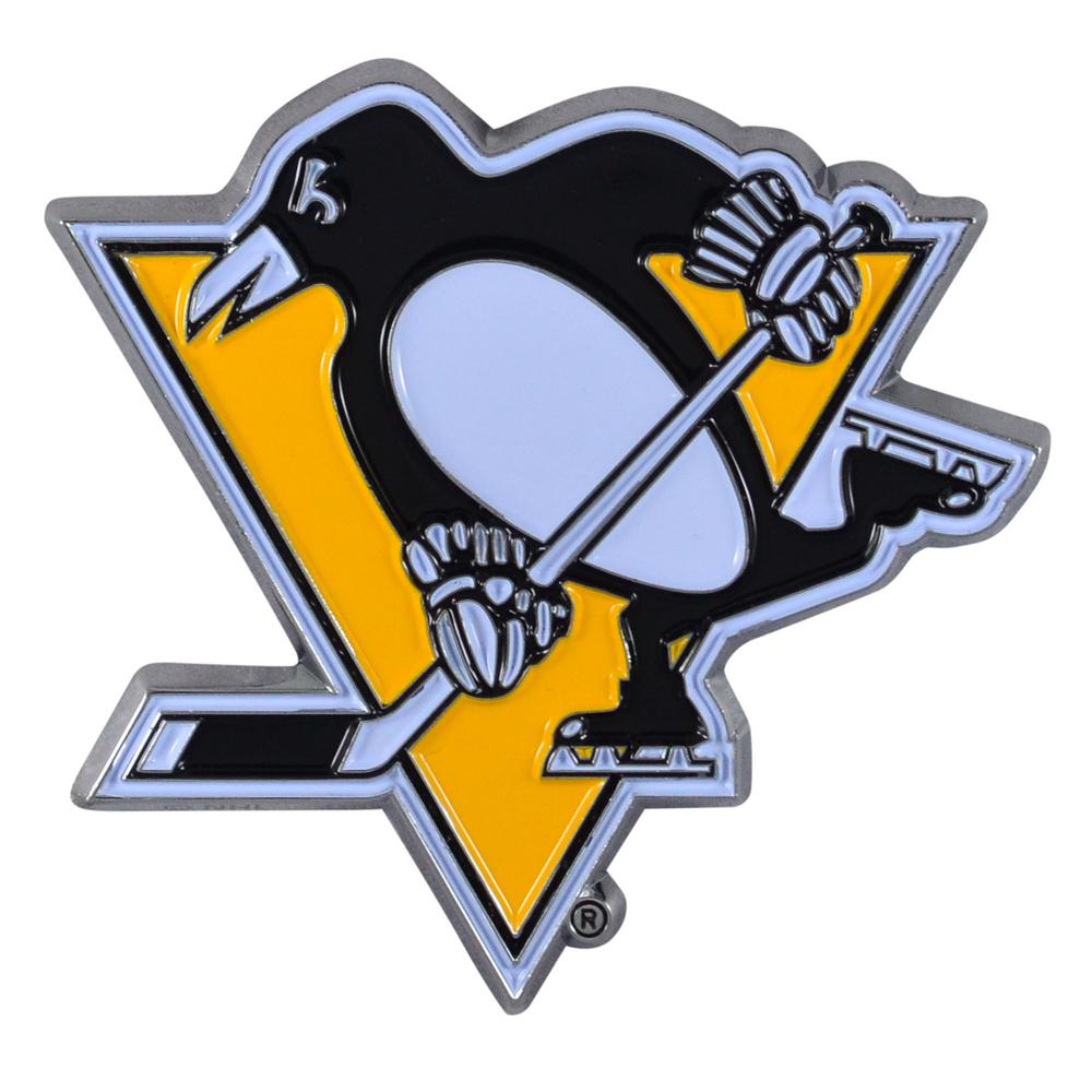 FANMATS 2.9 in. x 3 in. NHL Pittsburgh Penguins Color Emblem-22246