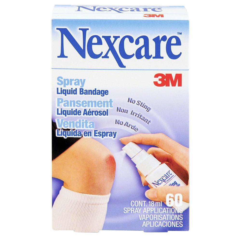 Nexcare Spray Liquid BandageMMM11803 The Home Depot