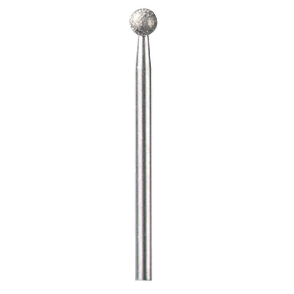 Dremel 11/64 inch Diamond Wheel Ball Point Rotary Bit for Wood, Jade, Ceramic,... by Dremel