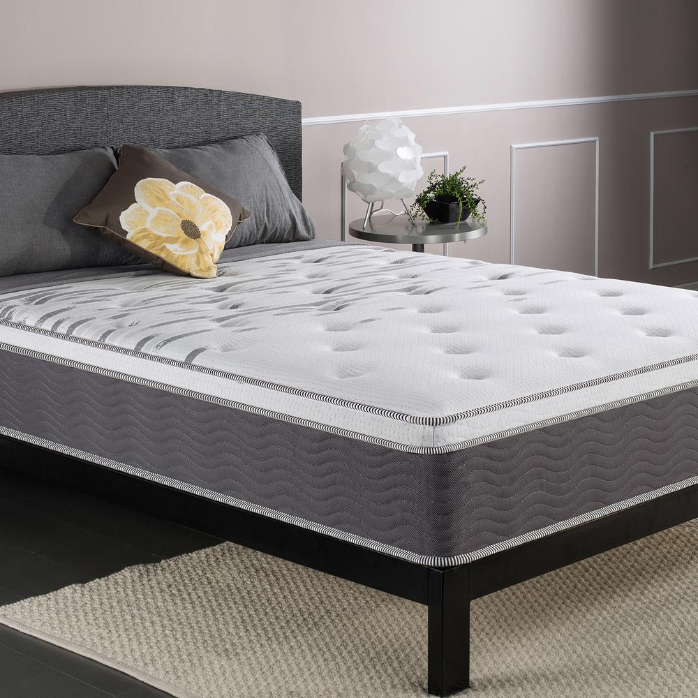 Zinus Sleep Master By Icoil 10 Support Plus Spring Mattress Queen 10 Inch Furniture Beds Mattresses
