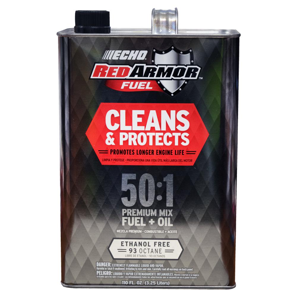 ECHO Red Armor 110 oz. 50:1 Pre-mixed Ethanol Free Fuel ...