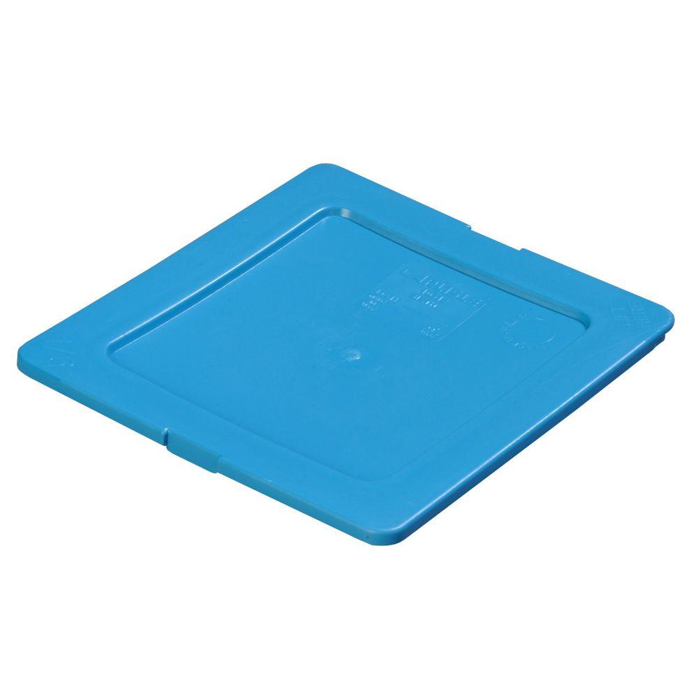 Smart Lids One Sixth Size Restaurant/Salad Bar Food Pans in Blue (Case