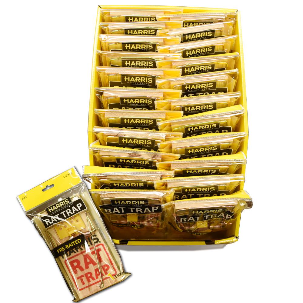 Harris Rat Snap Trap (24Pack)WRT1CS The Home Depot