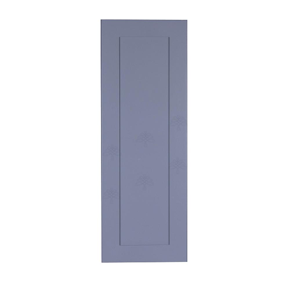 Lifeart Cabinetry Shaker Assembled 21x42x12 In 1 Door Wall Cabinet With 3 Shelves In Gray Alg W2142 The Home Depot