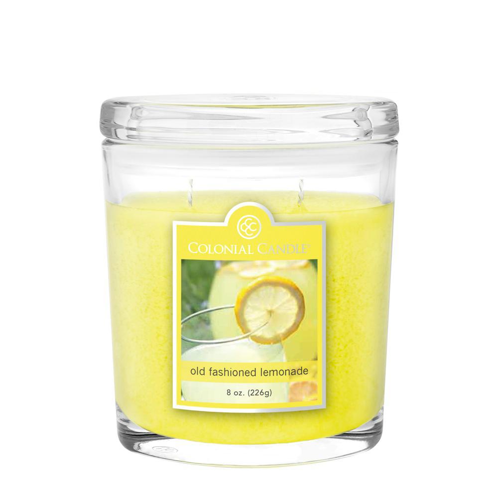 UPC 048019647823 product image for 8 oz. Old Fashioned Lemonade Oval Jar Candle, Yellow | upcitemdb.com