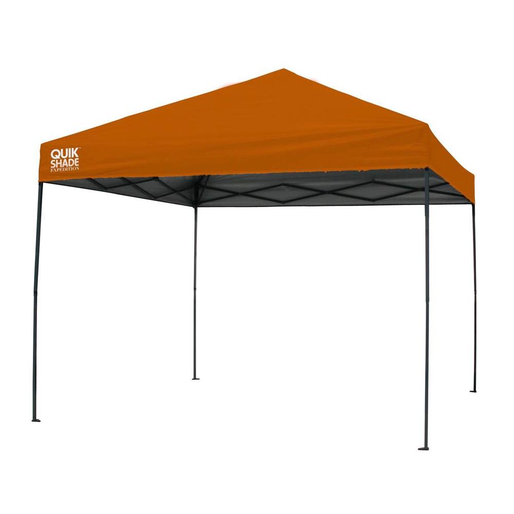 Shade Tech St100 10 Ft X Blue Instant Canopy 157379 The Expedition 100 Team Colors 10 Ft X Orange Instant