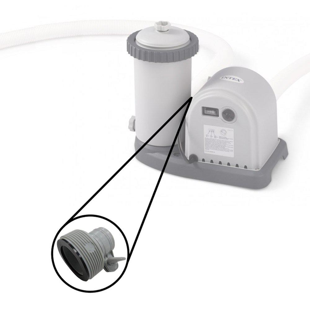 Quick Garden Type B Hose Connector KLXI Type B Pool Hose Adapters Pack of 2 Pool Pump Parts for Saltwater System