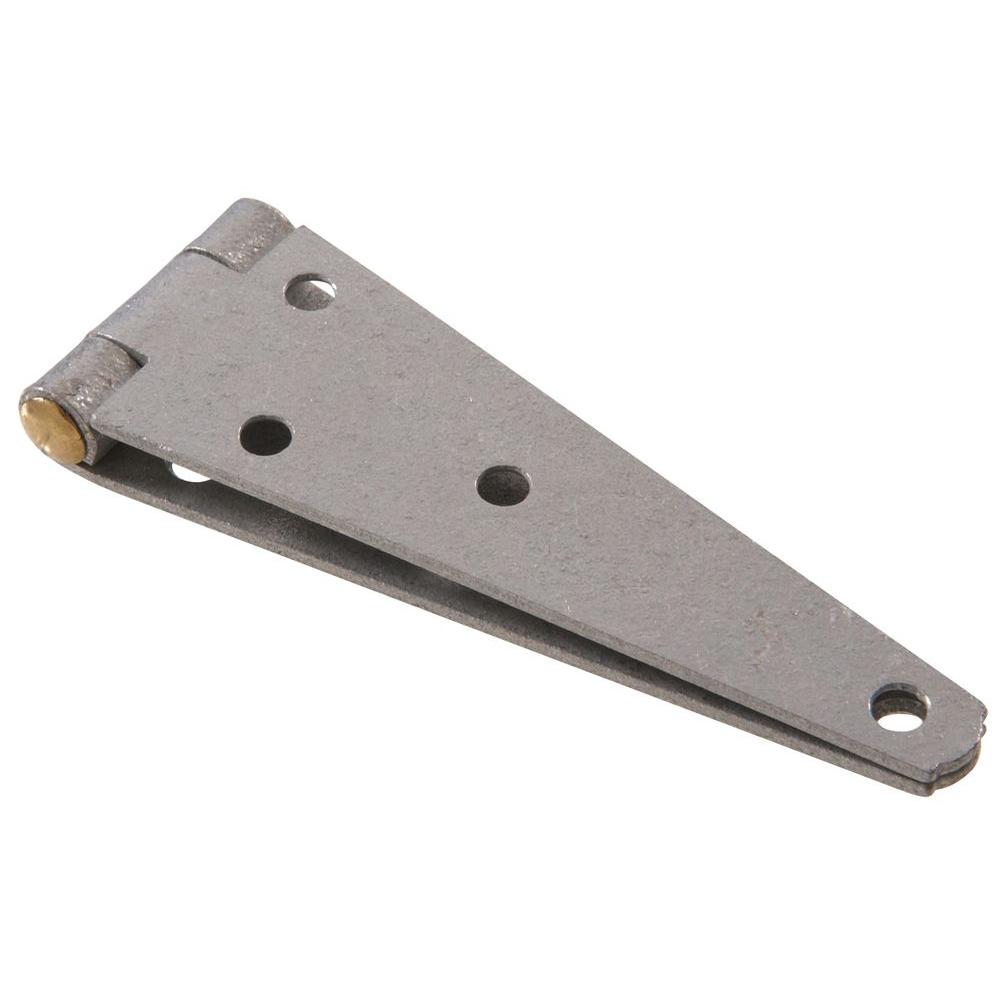 Hardware Essentials 4 In Heavy Strap Hinge In Galvanized 5 Pack