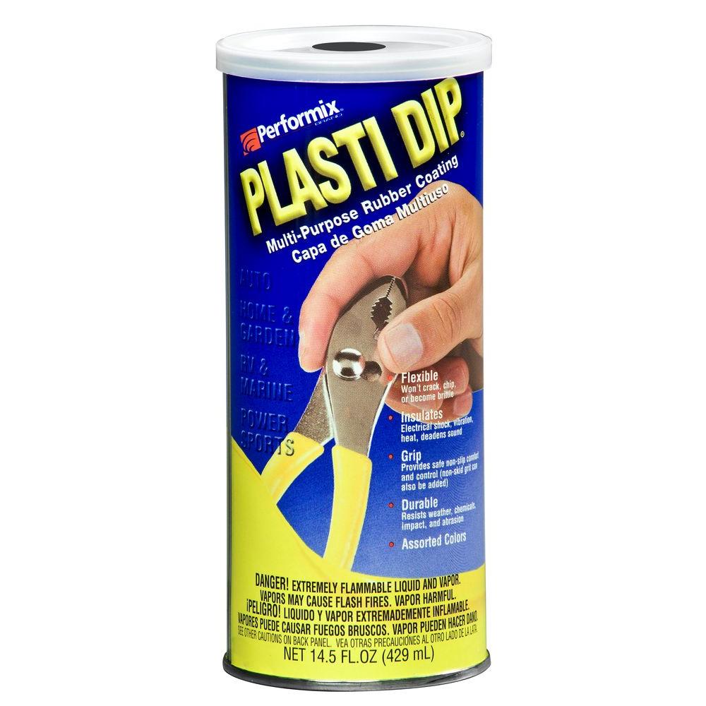 Plasti Dip 14.5 oz. Black Plasti Dip-11603-6 - The Home Depot