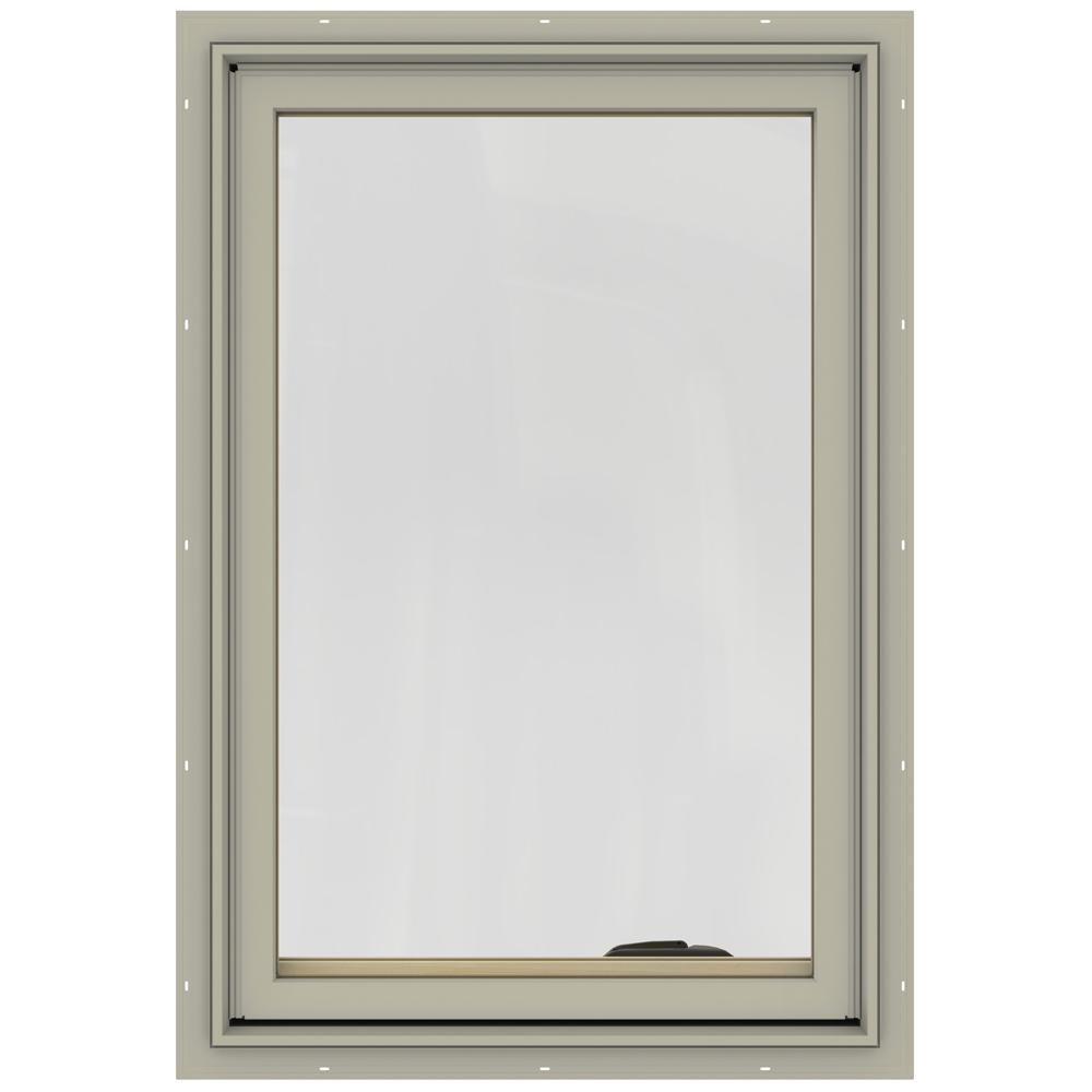 JELDWEN 24.75 in. x 36.75 in. W2500 LeftHand Casement Wood Window