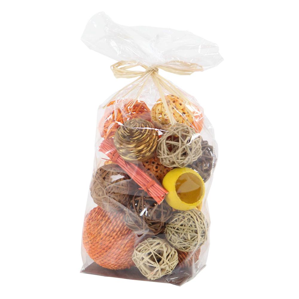 Litton Lane Multi Colored Natural Plant Fiber Dried Decoration