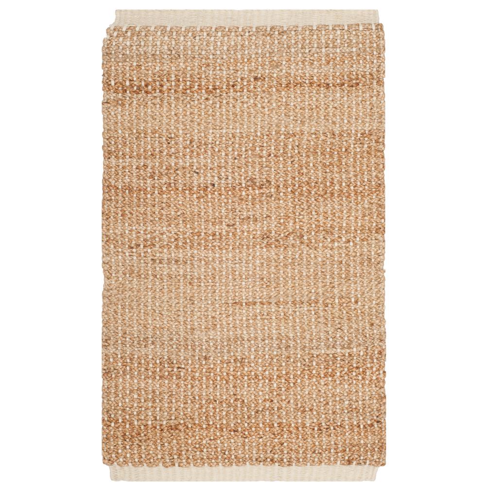 Safavieh Natural Fiber Ivory/Tan 3 ft. x 5 ft. Area RugNF465A3 The