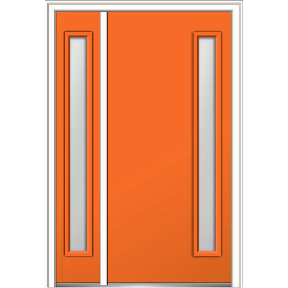 MMI Door 48 in. x 80 in. Viola Clear LowE RightHand Inswing 1Lite