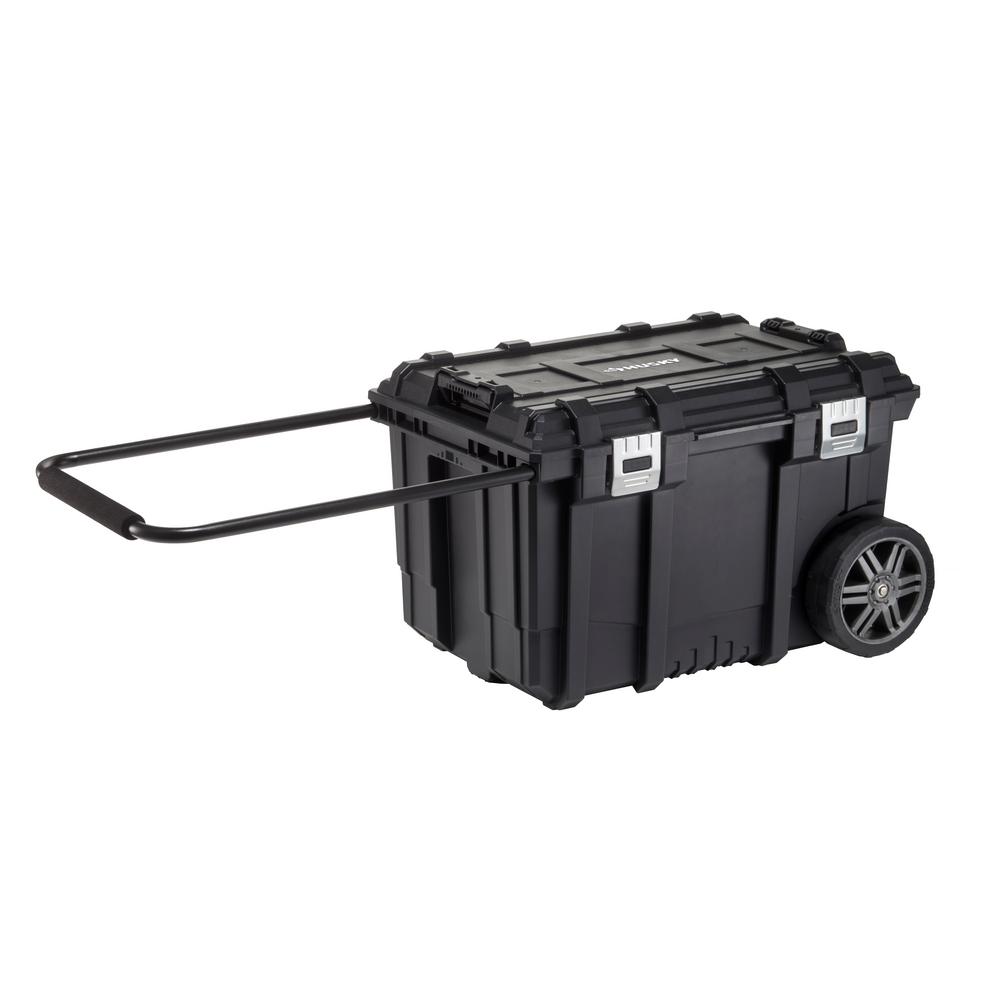 Husky 26 in. Connect Mobile Tool Box Black-228224 - The Home Depot