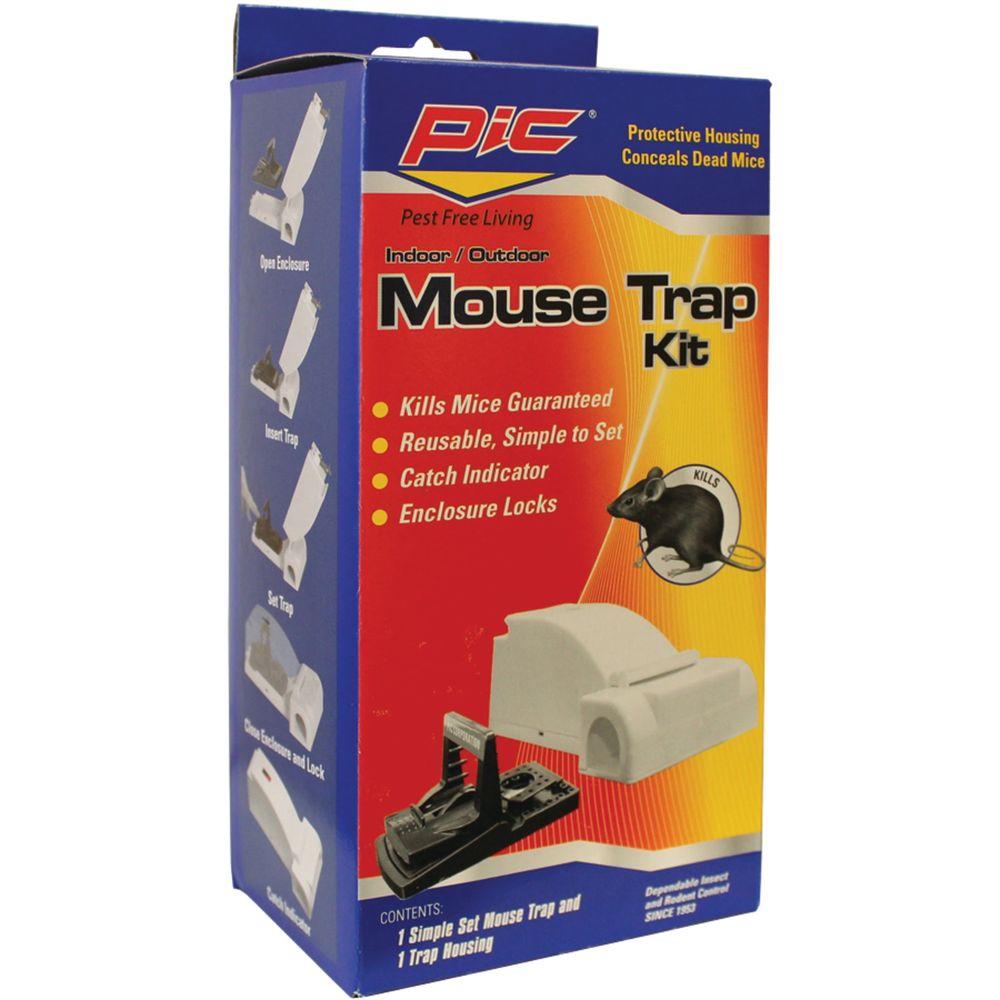 PIC Housing Mouse Trap Kit (3-Packs) by PIC