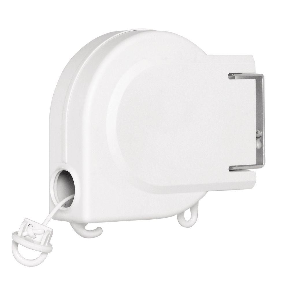Whitmor Retractable Clothesline 6243 2513 The Home Depot Whitmor Retractable Clothesline