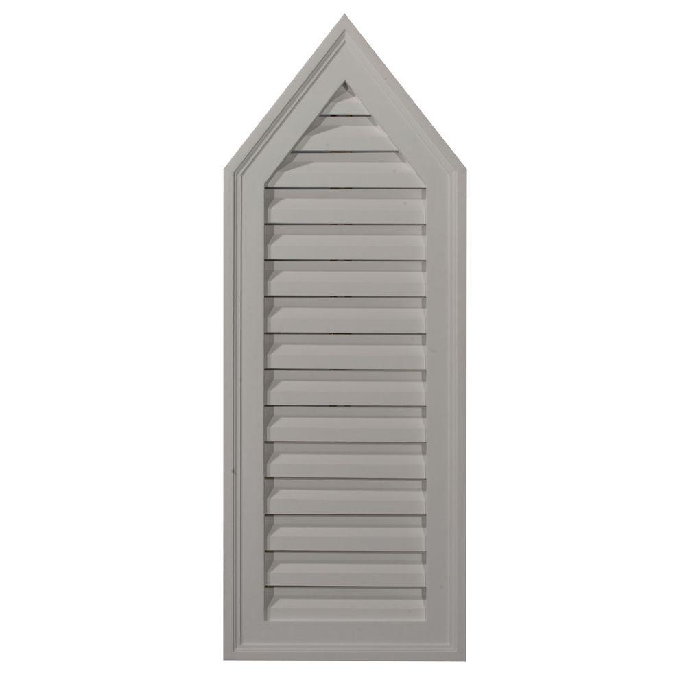 Ekena Millwork 11/8 in. x 12 in. x 32 in. Functional Peaked Gable Vent