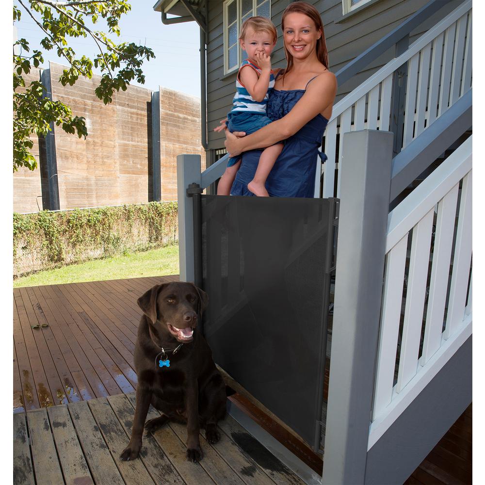 perma child safety perma extra tall & extra wide outdoor retractable gate