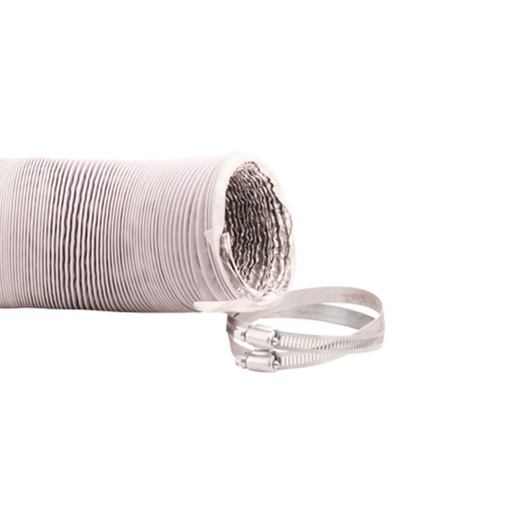 Can Fan MaxDuct 6 in. x 25 ft. PVC Flexible White Vinyl Ducting360106