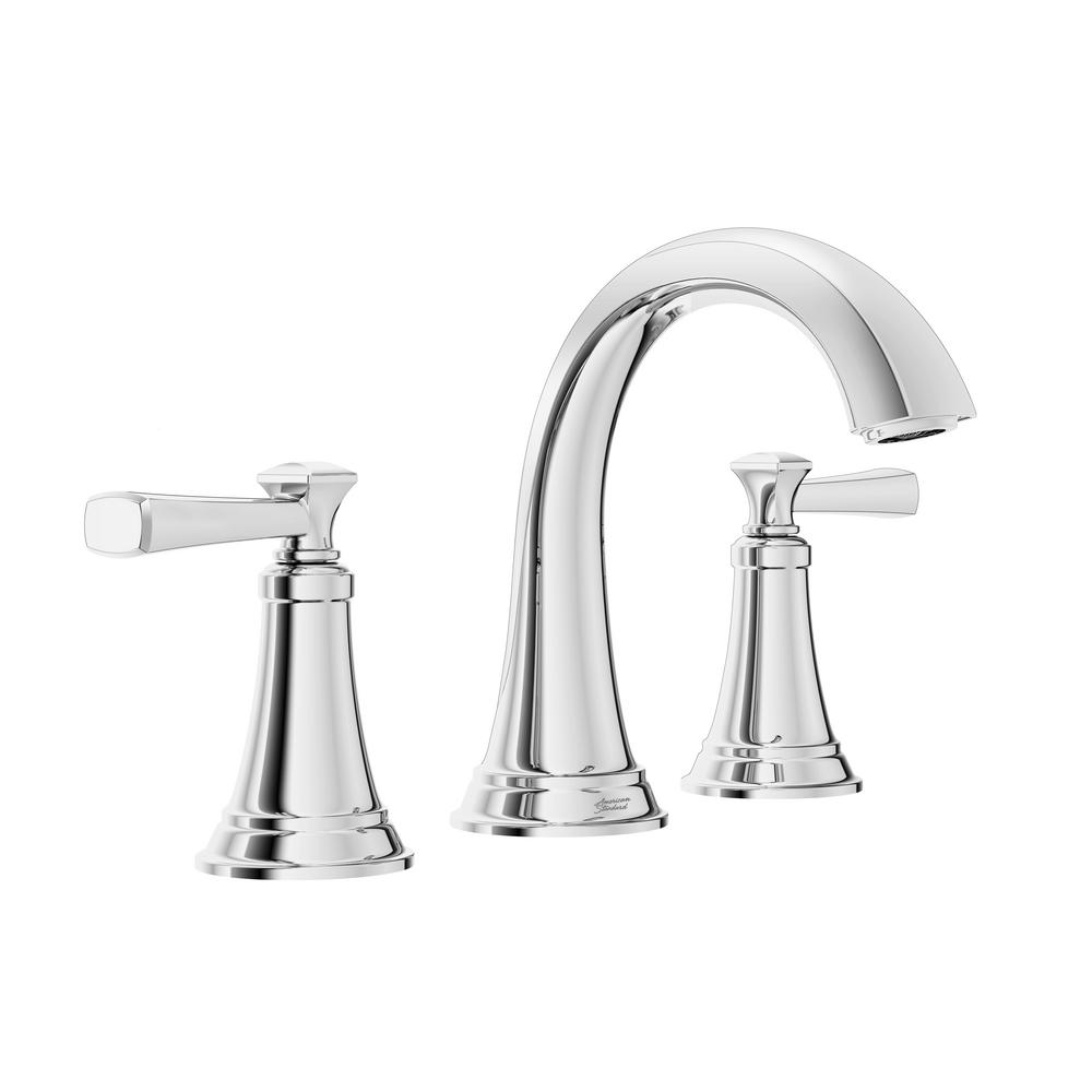 American Standard Rumson 8 in. Widespread 2-Handle Bathroom Faucet in Polished Chrome