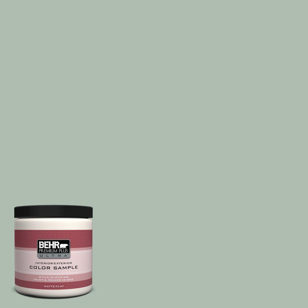 Behr Premium Plus Ultra 8 Oz 450e 3 Southern Breeze Matte Interior 450e 3 Southern Breeze Matte Interior