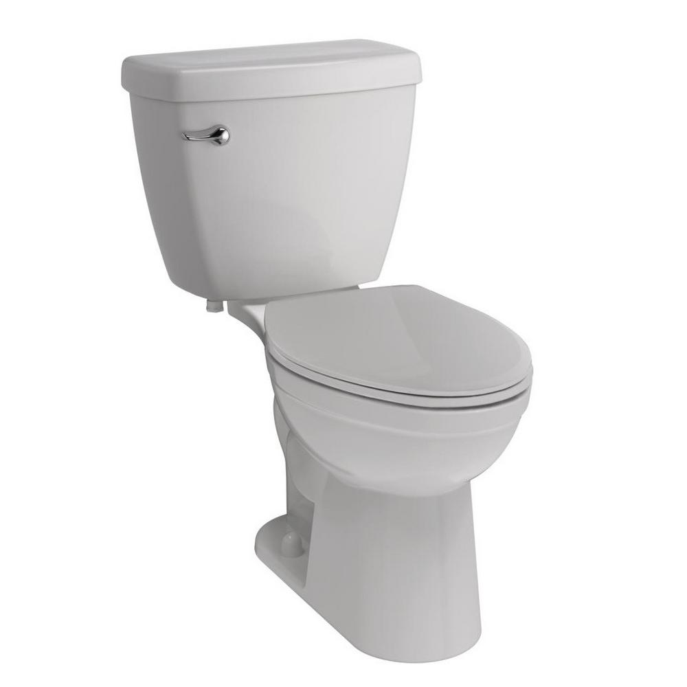 Delta Foundations 2piece 1.28 GPF Single Flush Elongated Toilet in