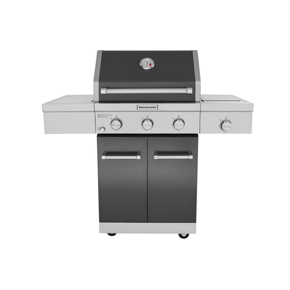 Kitchenaid Grills Outdoor Cooking The Home Depot 3 Burner Propane