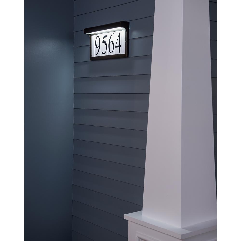 Sea Gull Lighting Address Light Collection White Plastic Number 5 Light Collection White Plastic Number