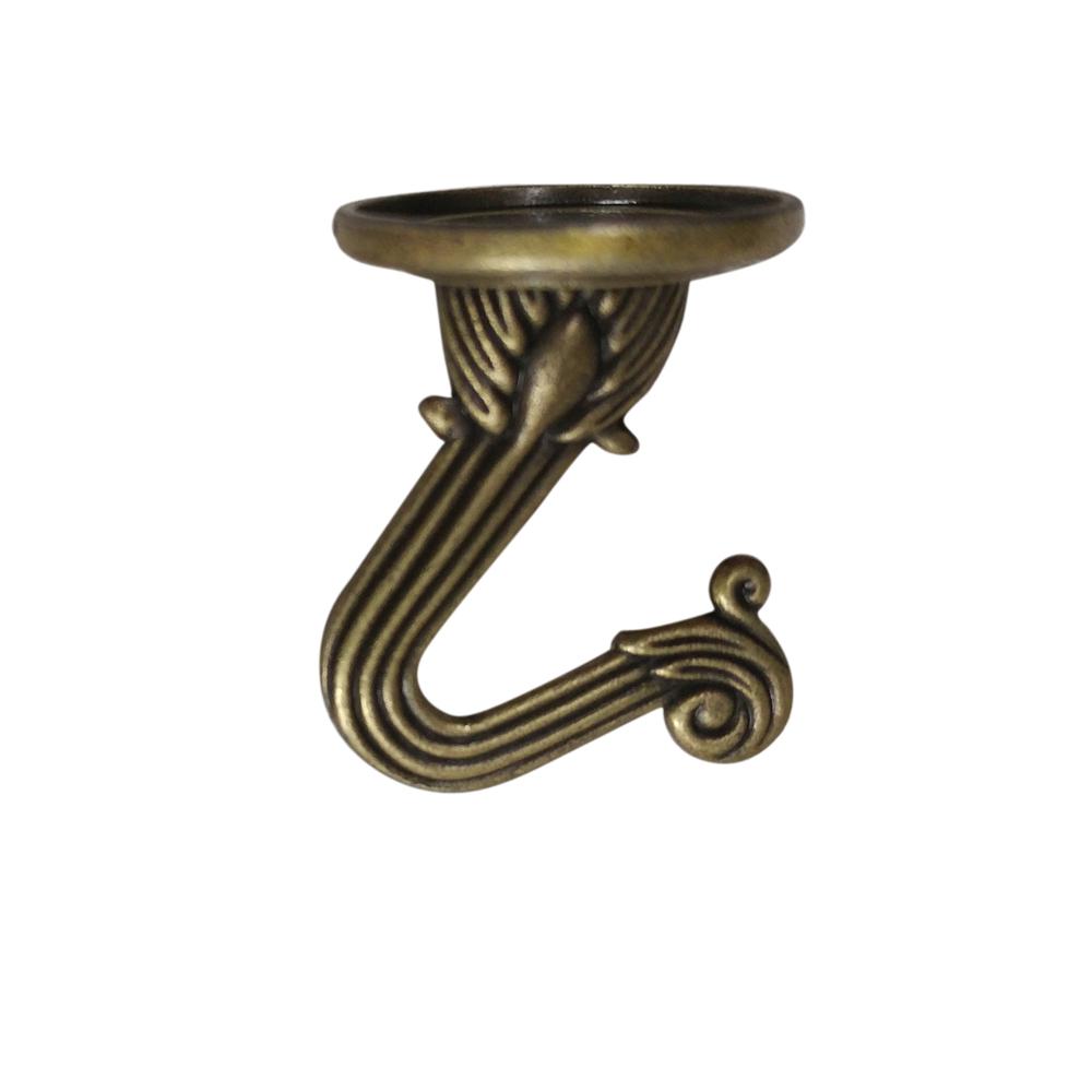 Ook Matte Brass Swag Hook 2 Pack 534275 The Home Depot