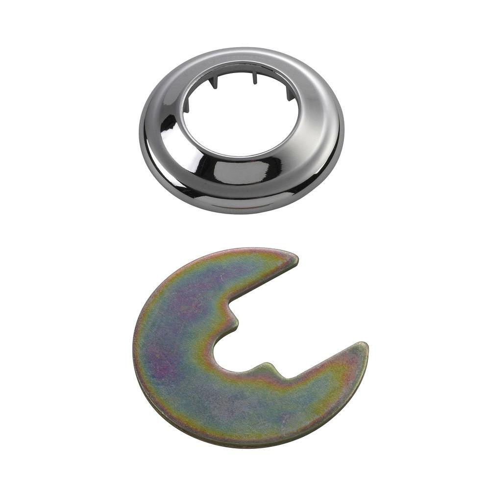 Glacier Bay Replacement Filtration Faucet Flange Kit, ChromeRP90046