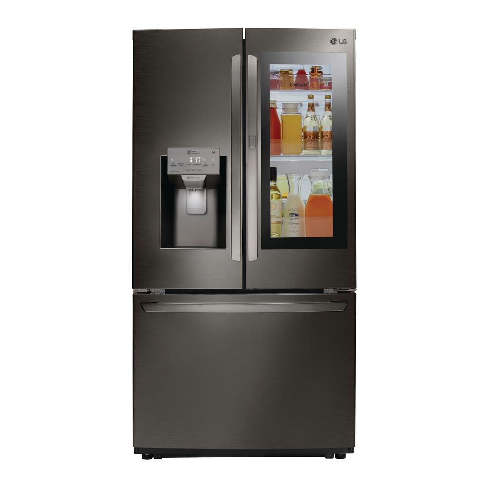 LG Electronics 26 cu. ft. 3Door Smart French Door Refrigerator with InstaView DoorinDoor in