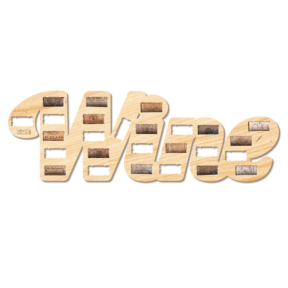 24 In X 8 Wine Cork Holder Wall Decor