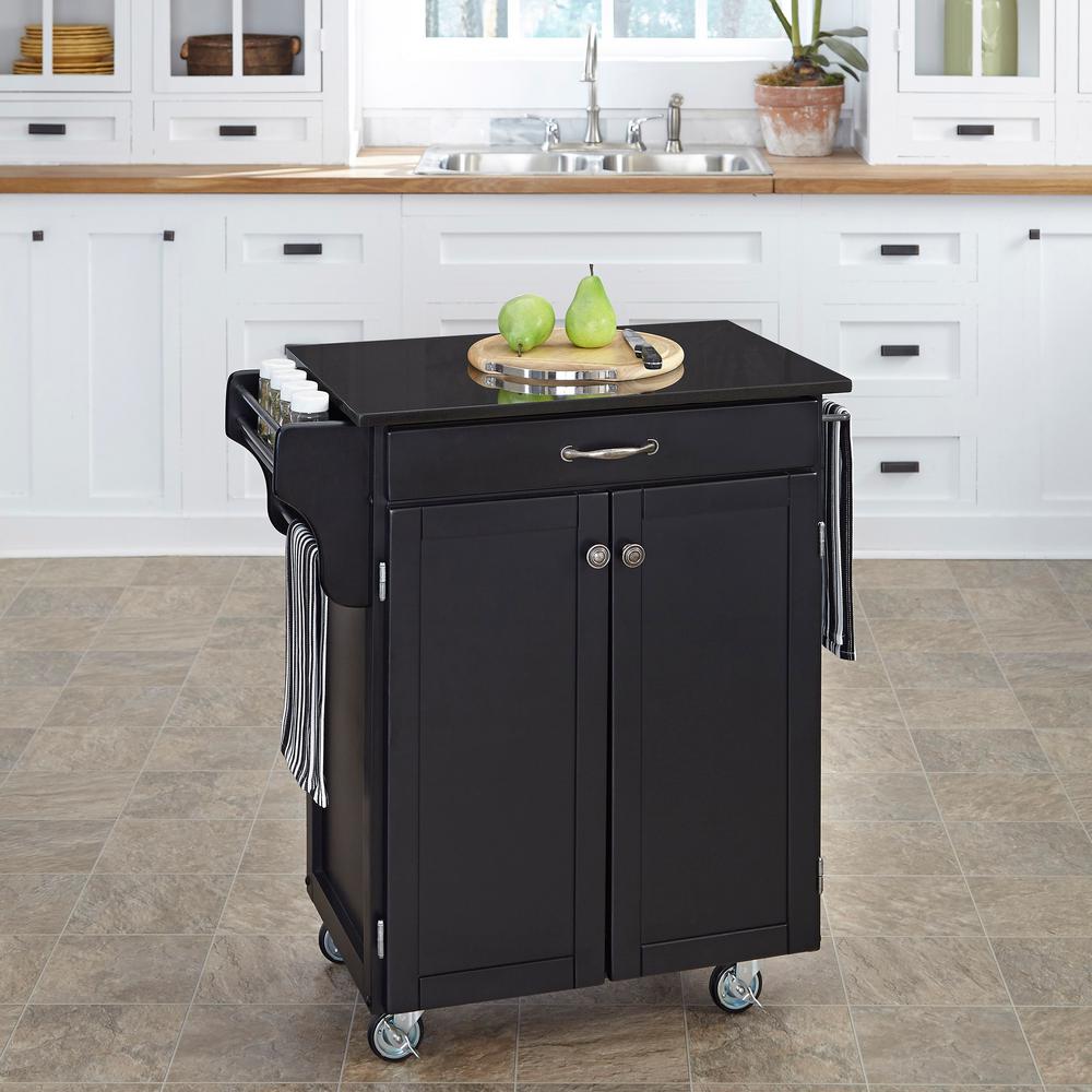 Home Styles Create A Cart Black Kitchen With